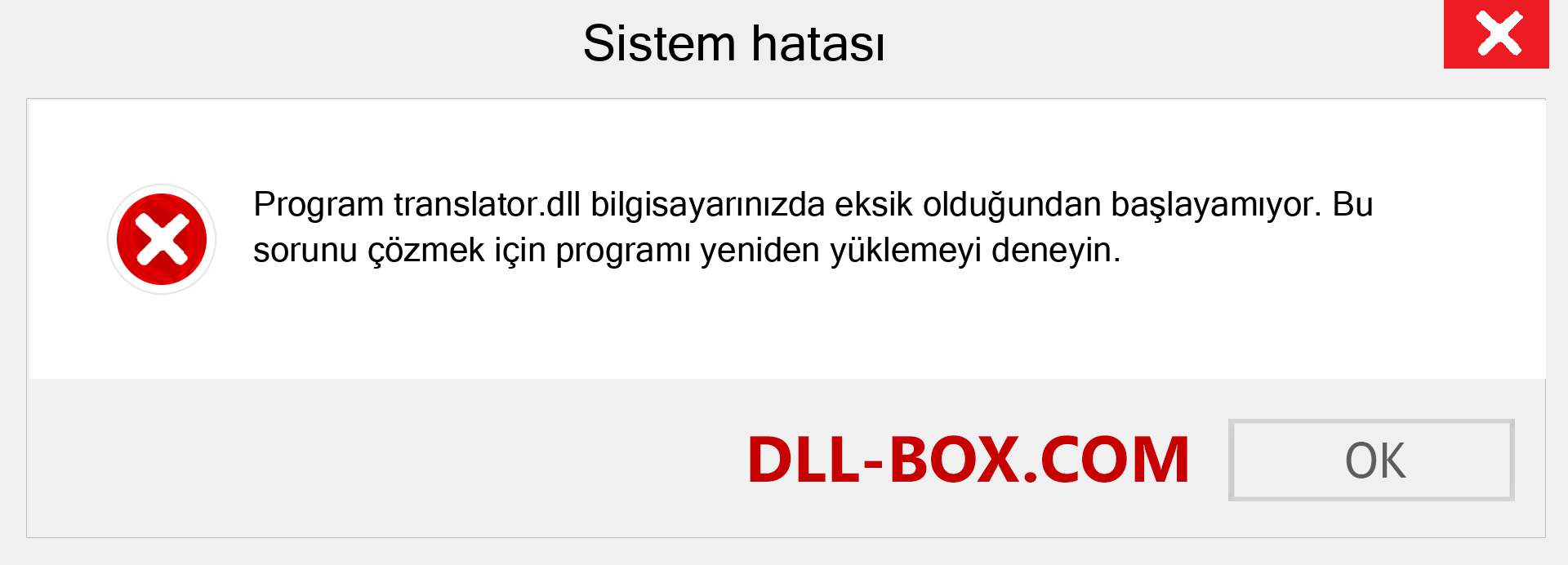 translator.dll dosyası eksik mi? Windows 7, 8, 10 için İndirin - Windows'ta translator dll Eksik Hatasını Düzeltin, fotoğraflar, resimler